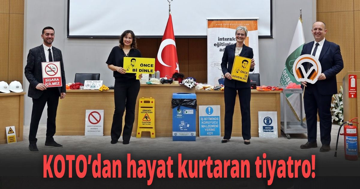 KOTO’dan hayat kurtaran tiyatro!