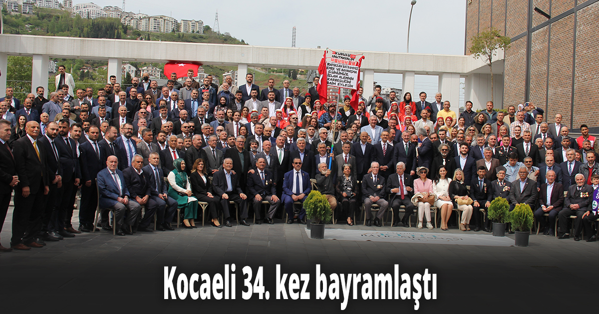 Kocaeli 34. kez bayramlaştı