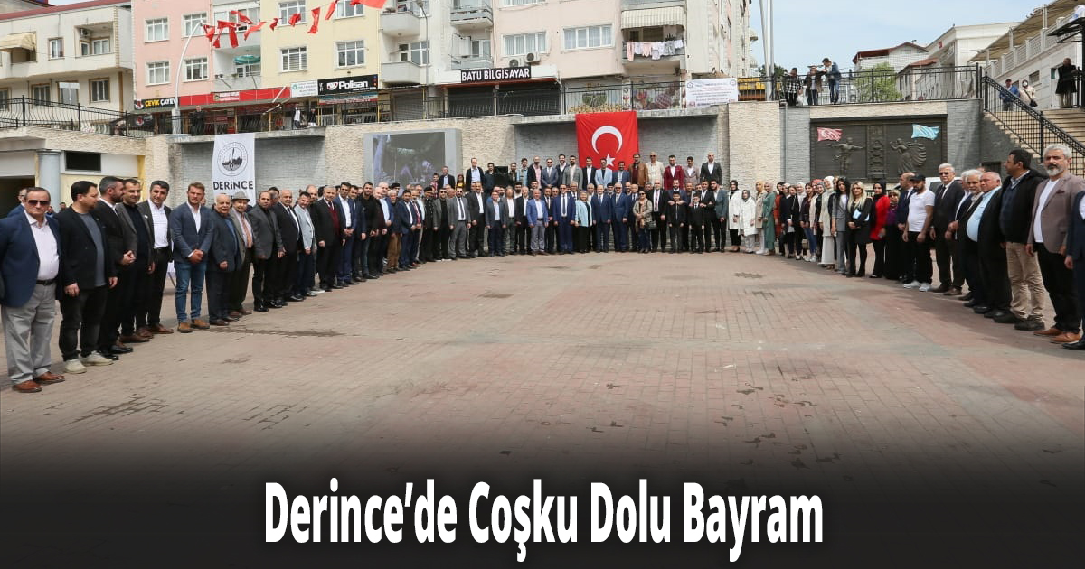 Derince’de Coşku Dolu Bayram