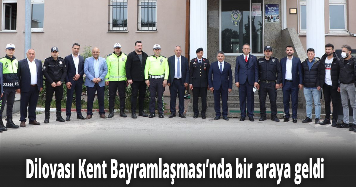 Dilovası Kent Bayramlaşması’nda bir araya geldi 