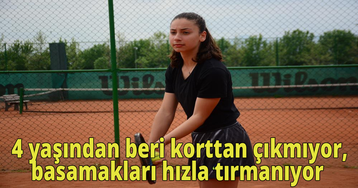  4 yaşından beri korttan çıkmıyor