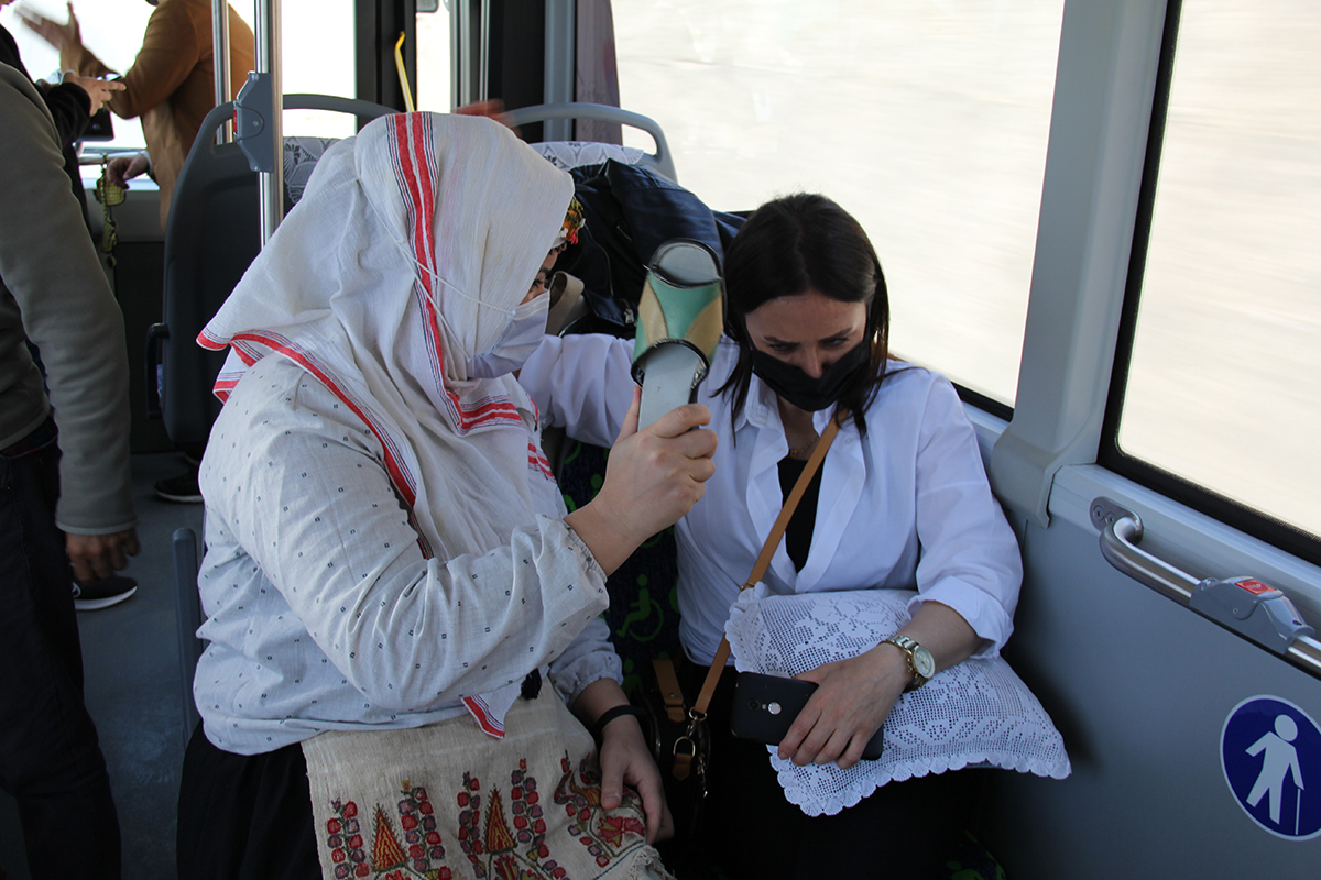 Otobüslerde anne rüzgarı esti