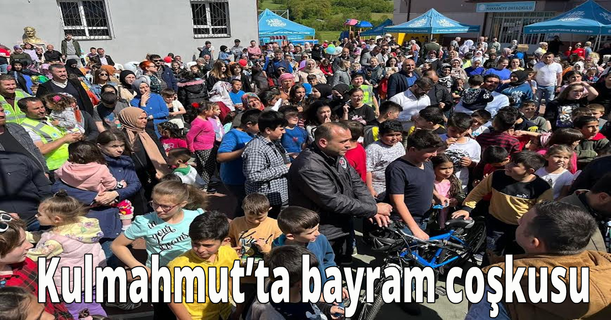  Kulmahmut’ta bayram coşkusu