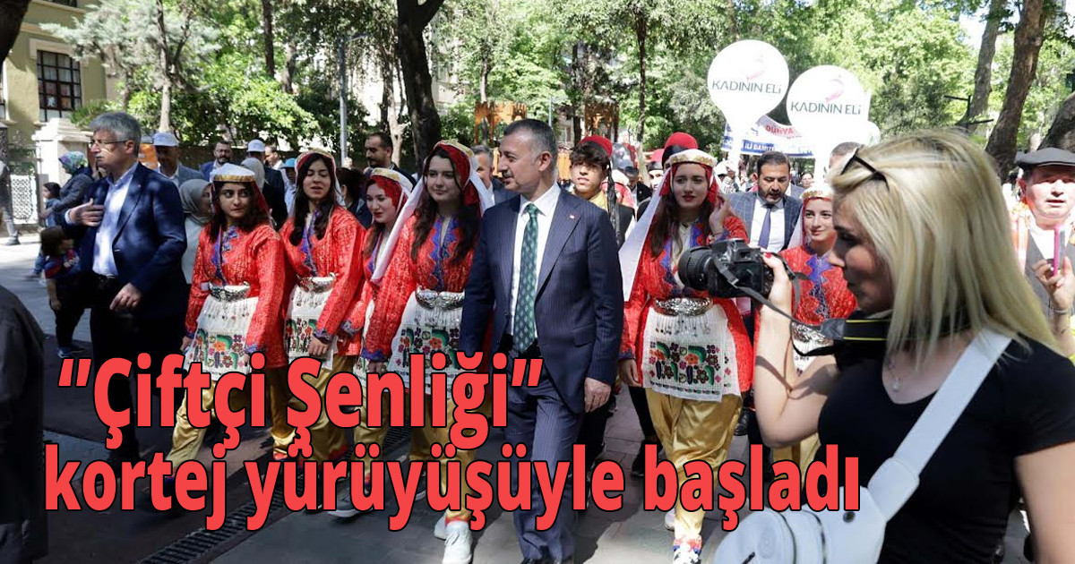 Kocaeli’de ‘’Çiftçi Şenliği’’ kortej yürüyüşüyle başladı