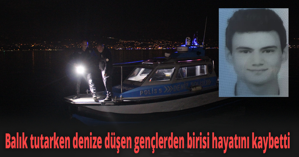 Balık tutmak için gittikleri marinada dehşeti yaşadılar