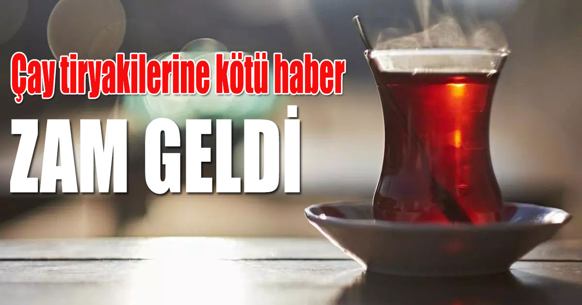 Çay tiryakilerine kötü haber