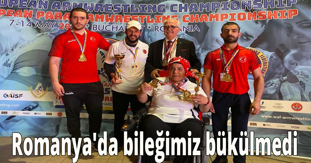 Romanya'da bileğimiz bükülmedi