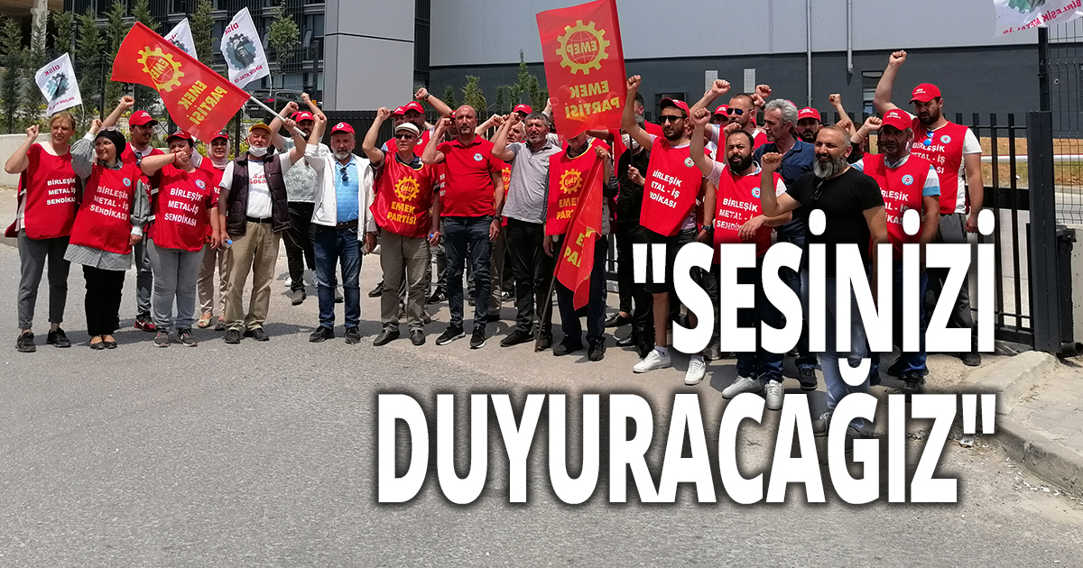 Asen Alüminyum işçilerine EMEP'ten ziyaret