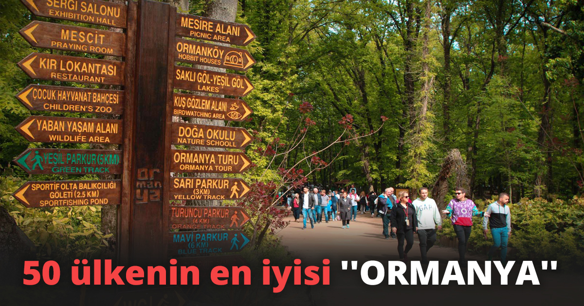 50 ülkenin en iyisi ''ORMANYA''