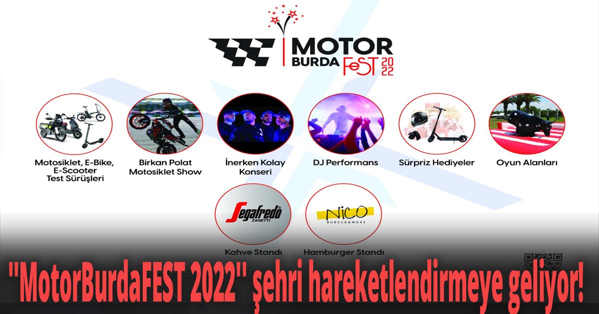 ''MotorBurdaFEST 2022'' şehri hareketlendirmeye geliyor!