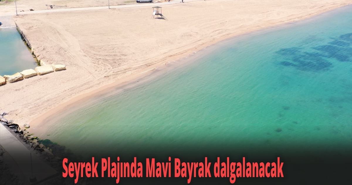 Seyrek Plajında Mavi Bayrak dalgalanacak