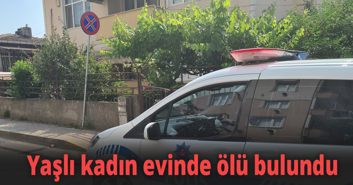 Yaşlı kadın evinde ölü bulundu