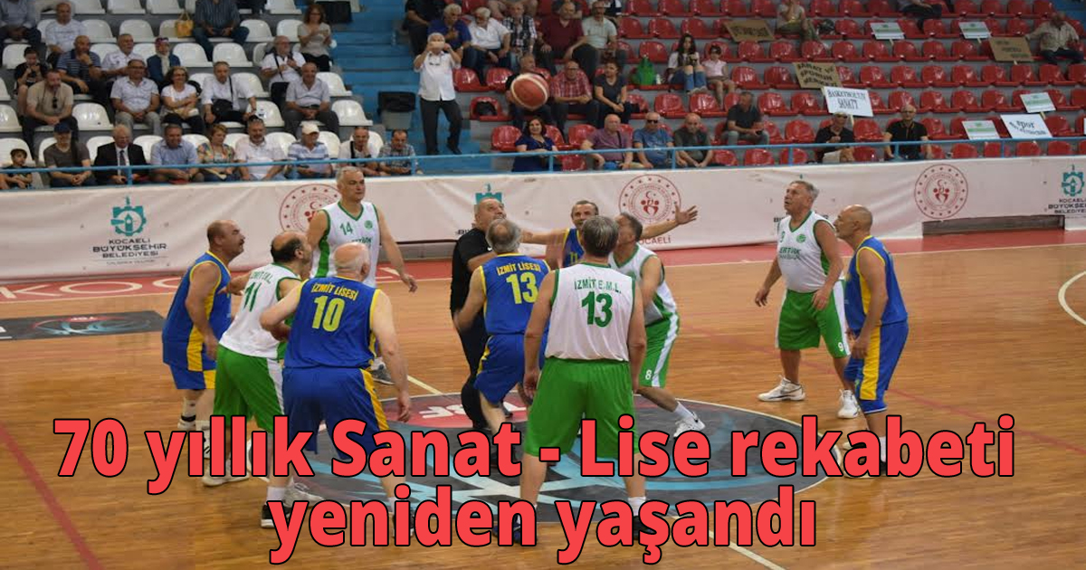 70 yıllık sanat - lise rekabeti ve dostluğu yeniden yaşandı
