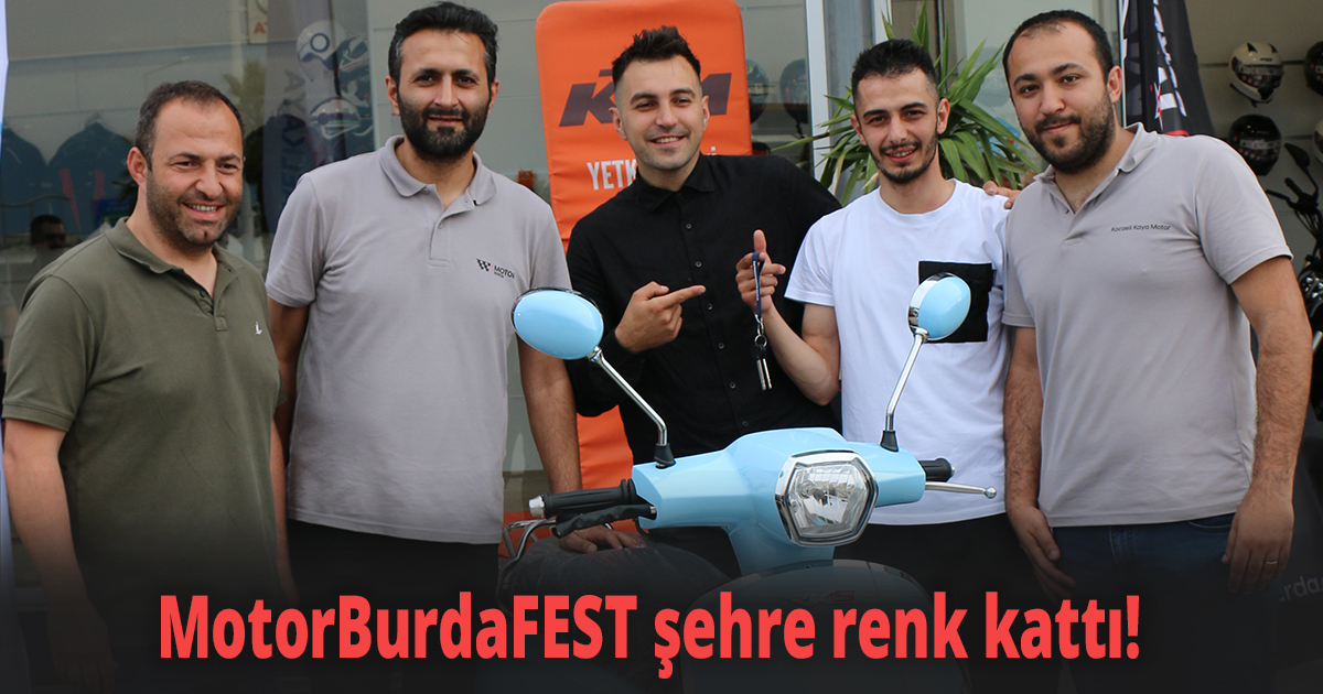 MotorBurdaFEST şehre renk kattı!