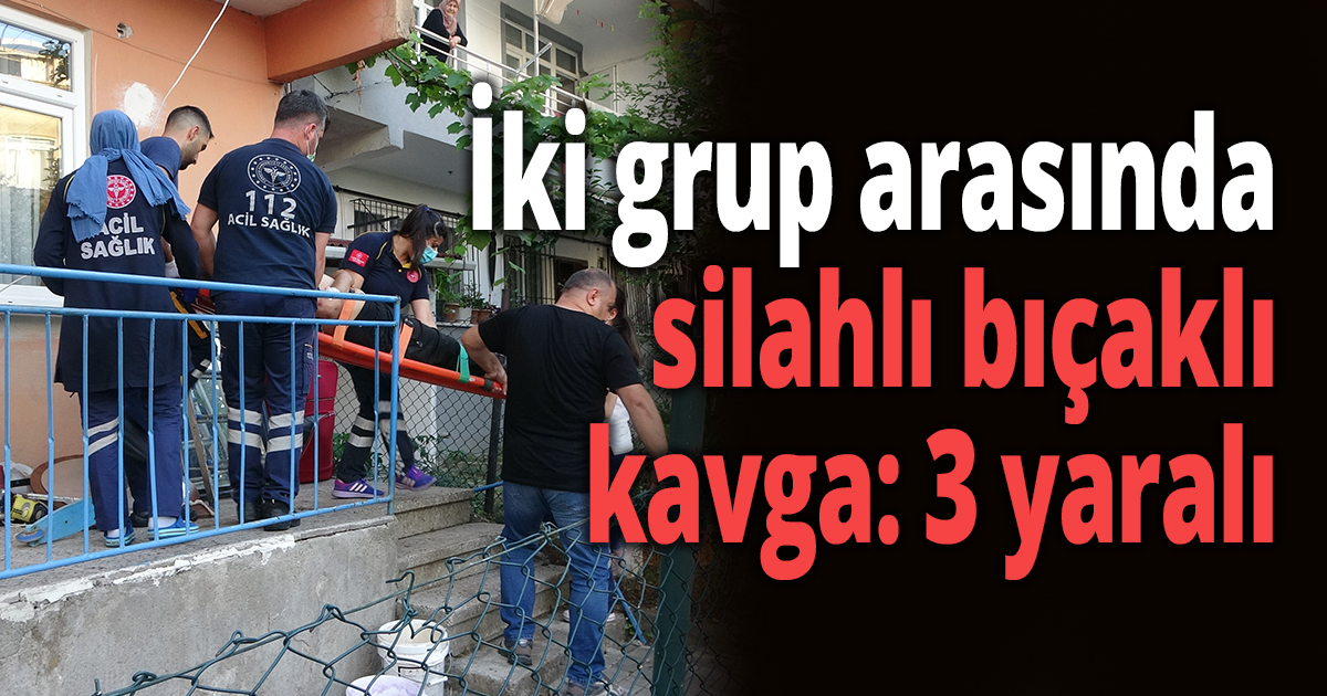 Kocaeli'de iki grup arasında silahlı bıçaklı kavga