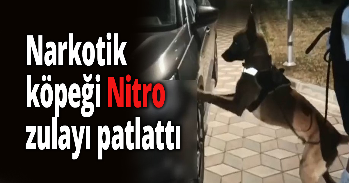 Aracın motor kısmına 5 kilo uyuşturucu sakladılar