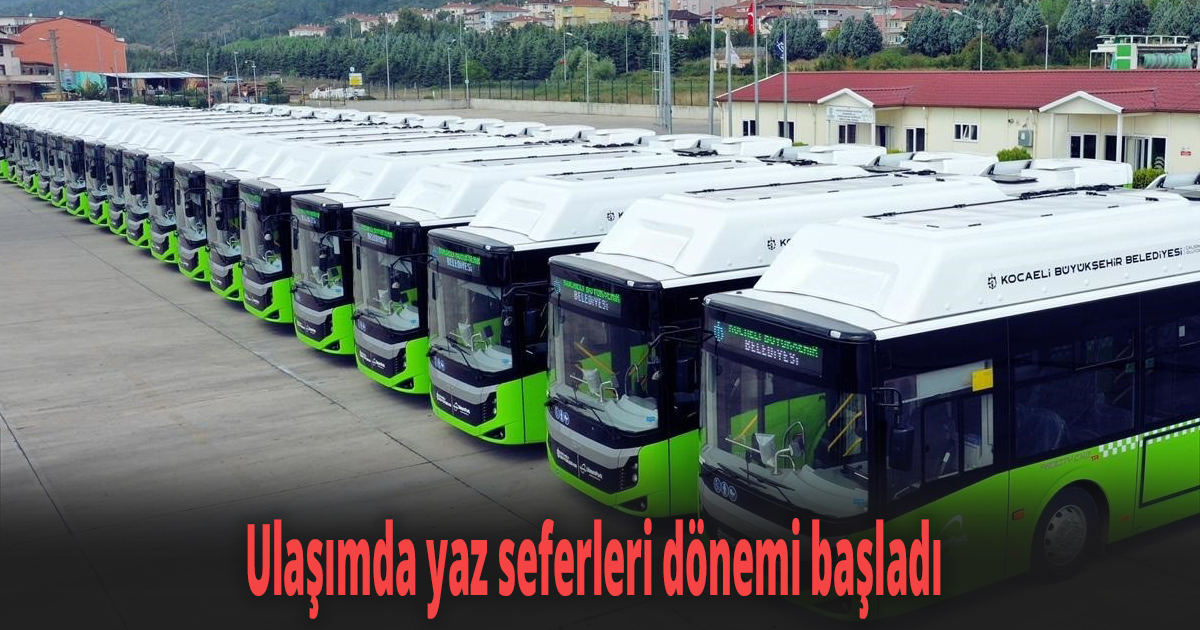 Ulaşımda yaz seferleri dönemi başladı