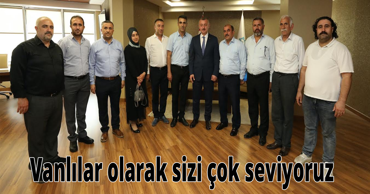 Başkan Büyükakın: Vanlılar olarak sizi çok seviyoruz