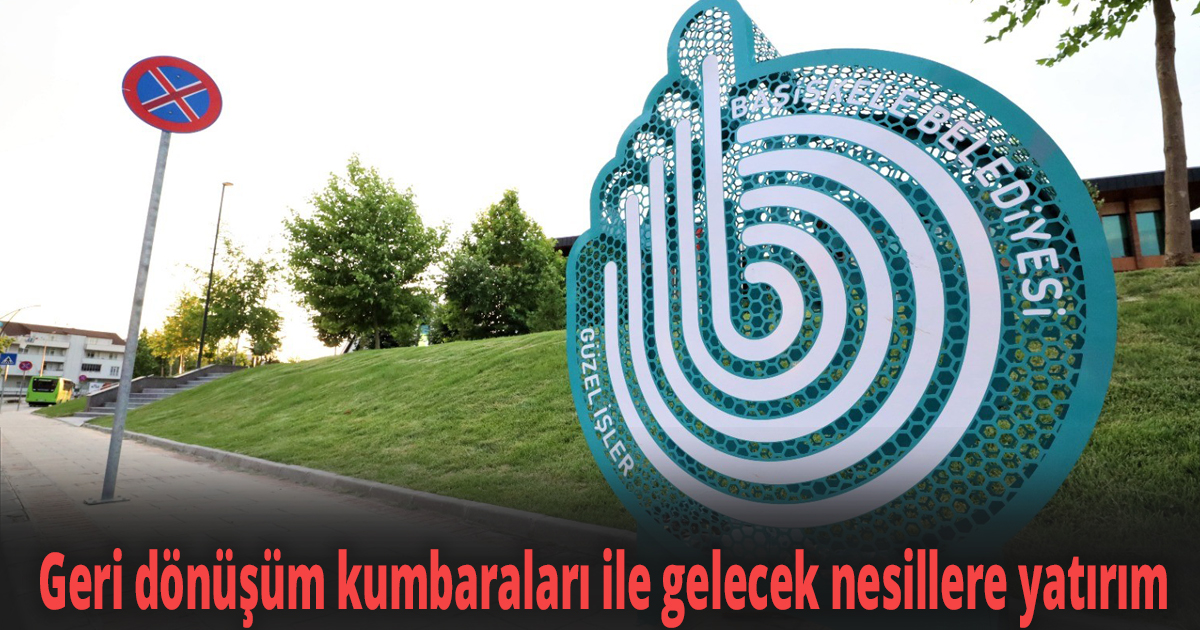 Geri dönüşüm kumbaraları ile gelecek nesillere yatırım