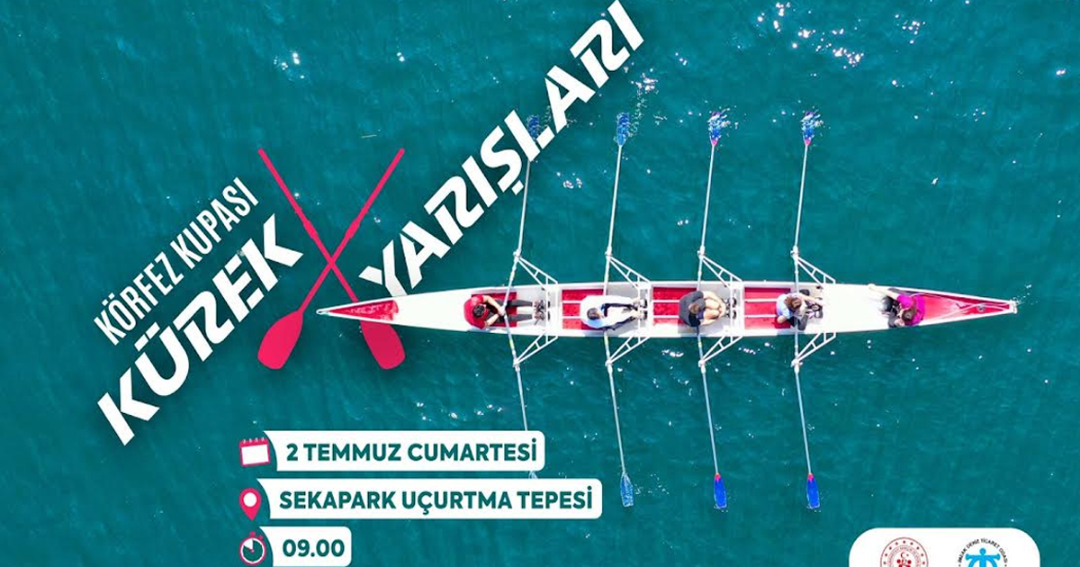 Hafta sonunda Körfez Kupası Kürek Yarışları heyecanı yaşanacak