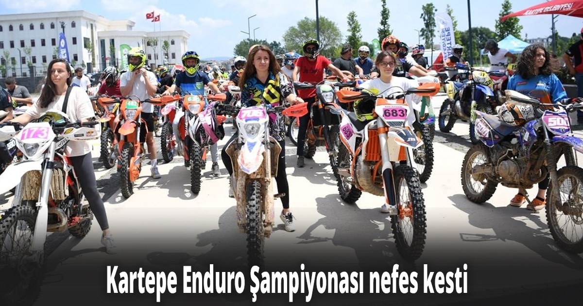 Kartepe Enduro Şampiyonası nefes kesti