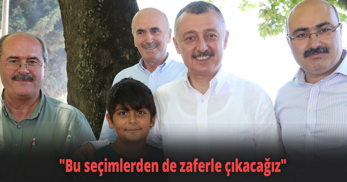 Başkan Büyükakın ''Allah'ın izniyle, milletimizin desteğiyle bu seçimlerden de zaferle çıkacağız''