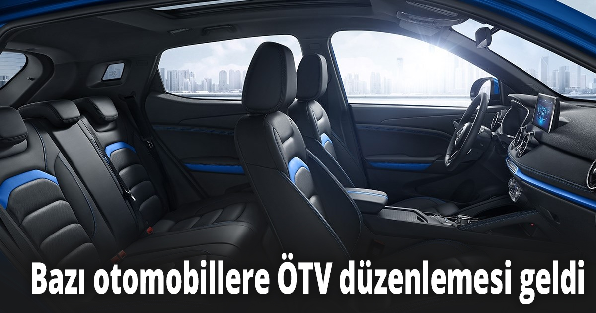Bazı otomobillere ÖTV düzenlemesi geldi