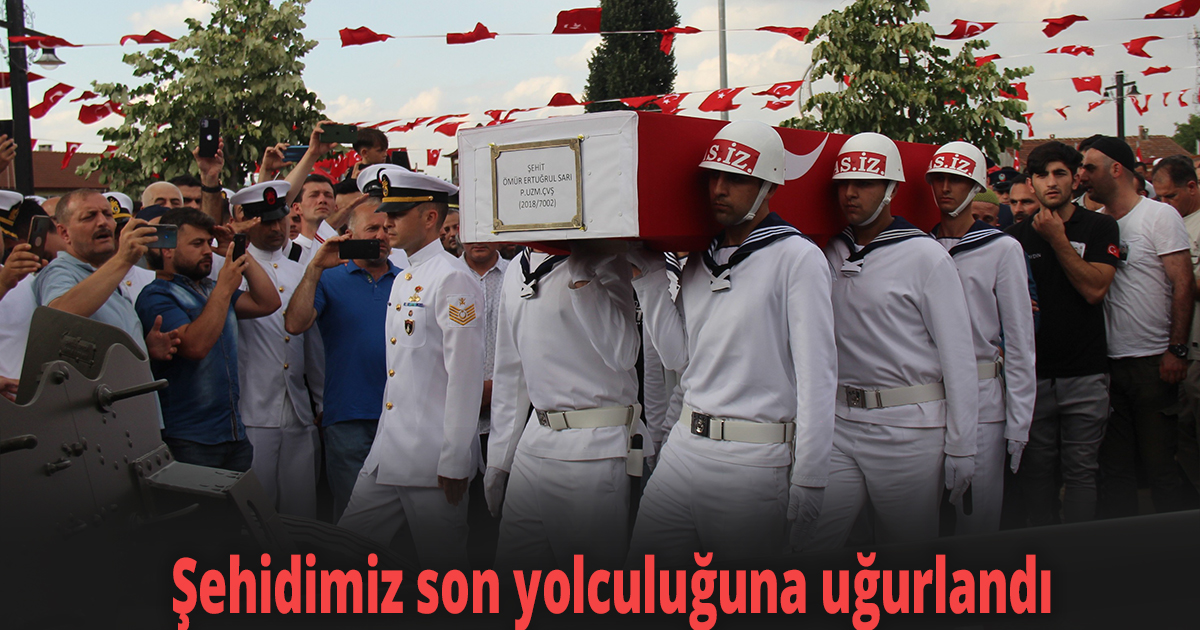 Pençe-Kilit şehidi son yolculuğuna uğurlandı