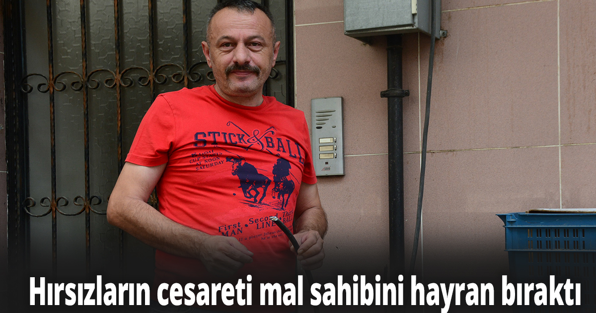 200 kiloluk jeneratörü sürüye sürüye çaldılar