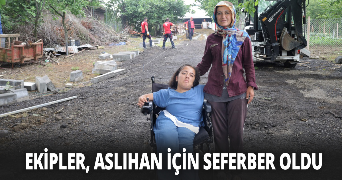 Başkan Büyükakın, engelli gencin yol isteğini yerine getirdi