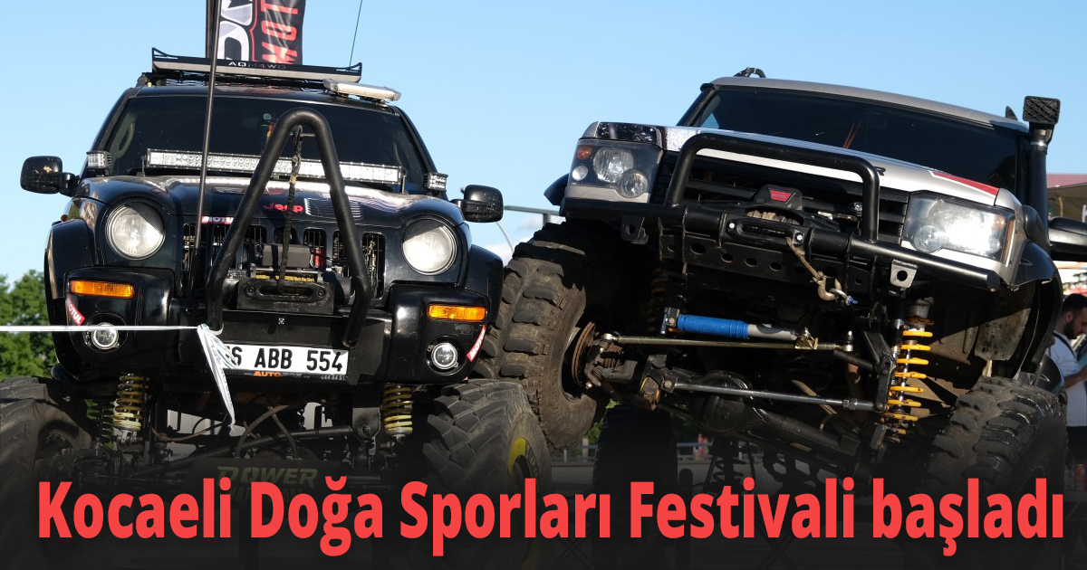 Kocaeli Doğa Sporları Festivali başladı