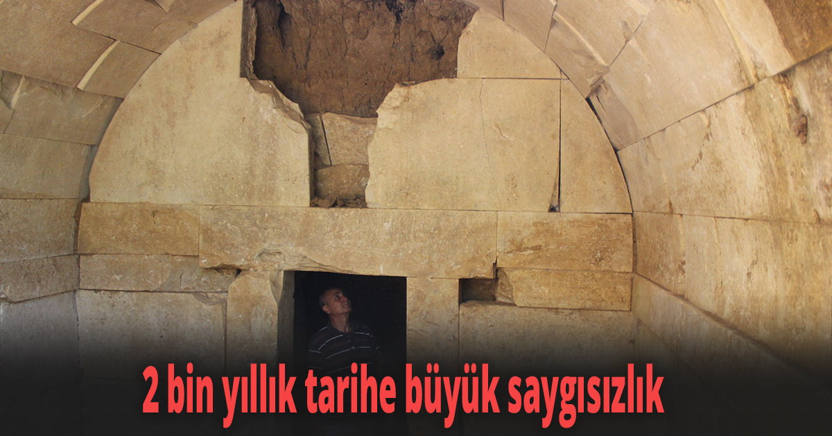 2 bin yıllık tarihe büyük saygısızlık