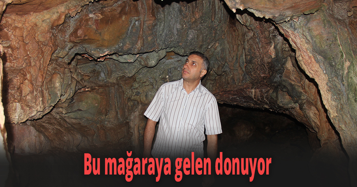 Bu mağaraya gelen donuyor