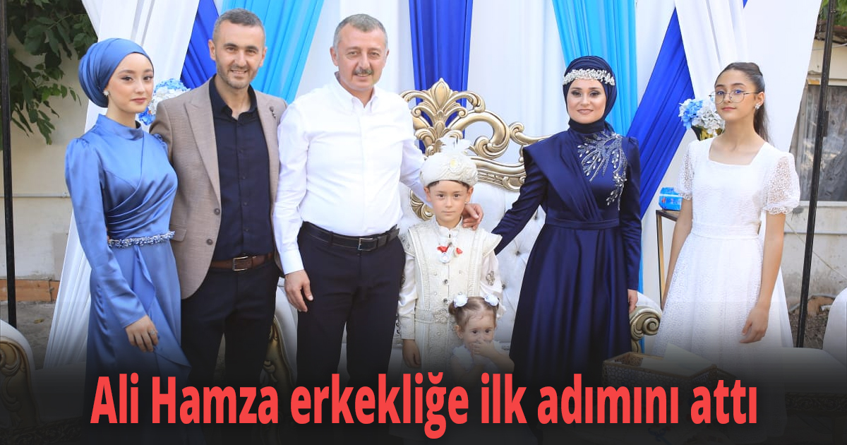 Muhtar Mencik’in protokolü buluşturan sünnet cemiyeti