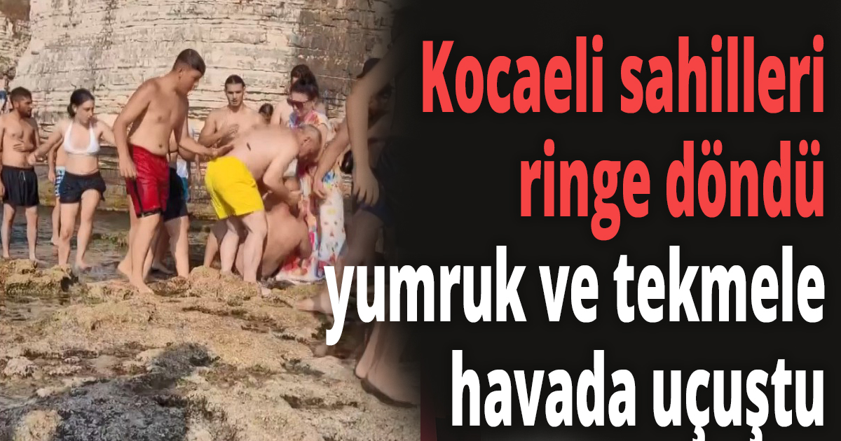 Kocaeli sahilleri ringe döndü