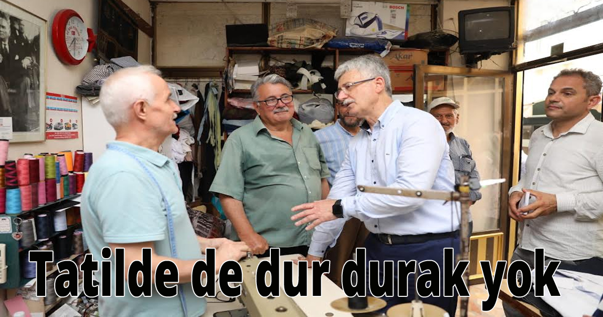 AK Parti Kocaeli’ye tatilde de dur durak yok
