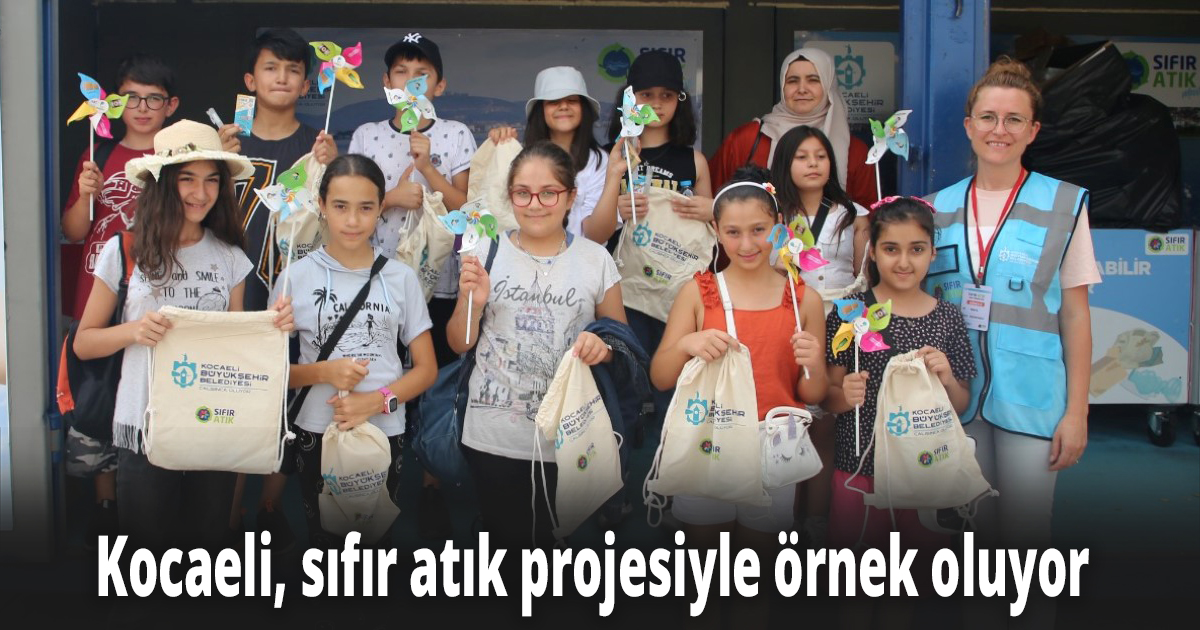Kocaeli, sıfır atık projesiyle örnek oluyor