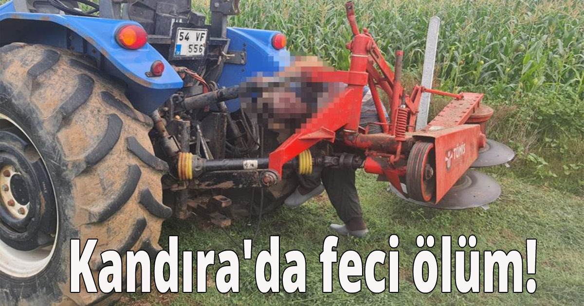 Kandıra'da feci ölüm!