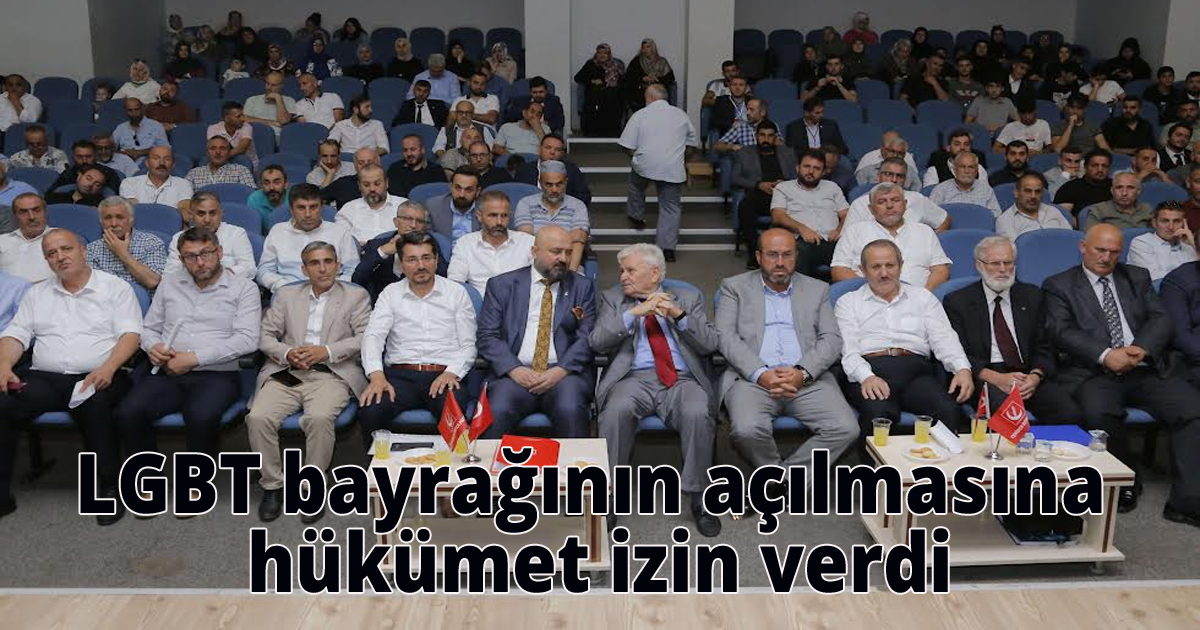 LGBT bayrağının açılmasına hükümet izin verdi