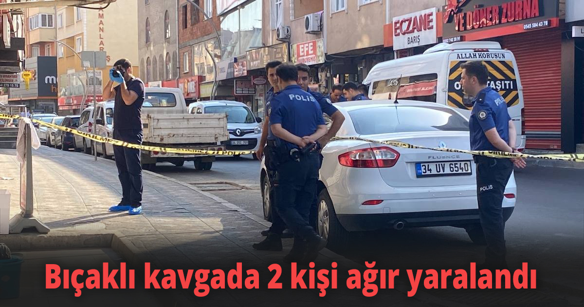 Güpegündüz cadde ortasında dehşeti yaşadılar