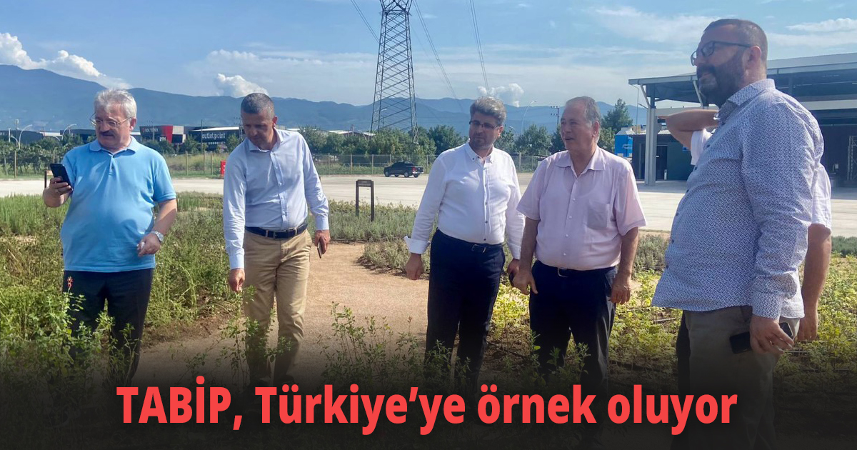 TABİP, Türkiye’ye örnek oluyor