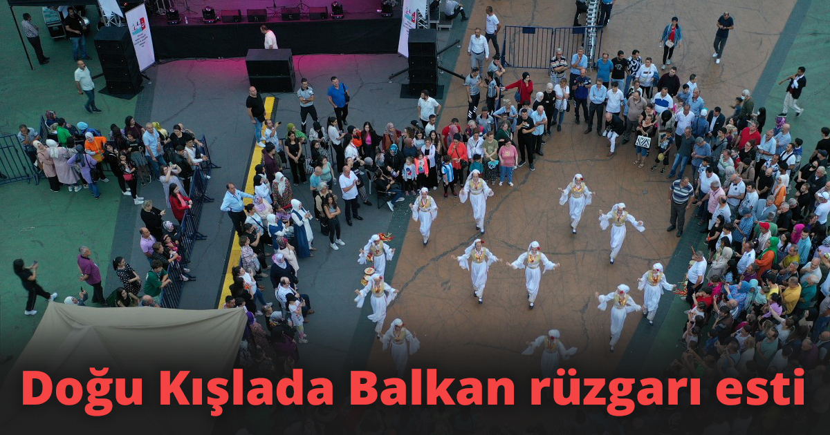 Doğu Kışlada Balkan rüzgarı esti