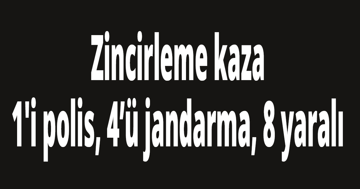 Zincirleme kaza