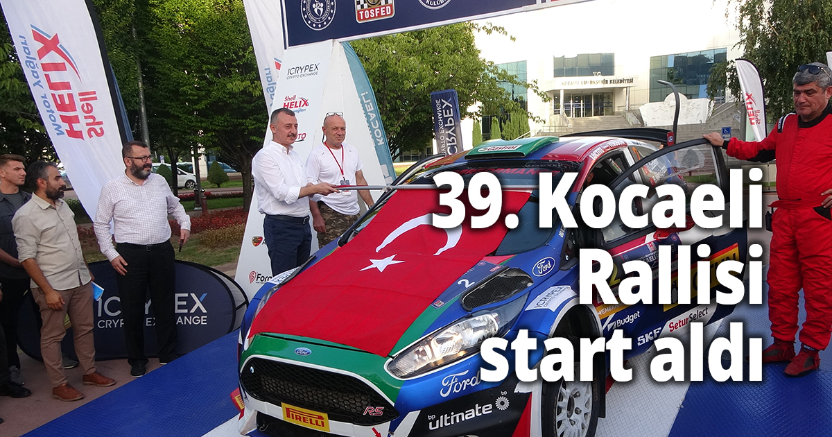 39. Kocaeli Rallisi start aldı