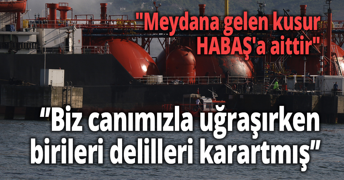 ''Meydana gelen kusur HABAŞ'a aittir''