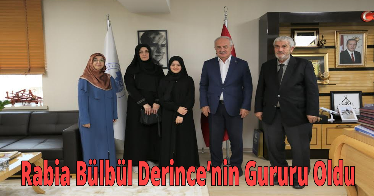 Rabia Bülbül Derince’nin Gururu Oldu