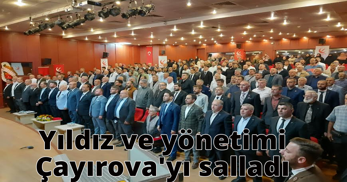 Yıldız ve yönetimi Çayırova'yı salladı