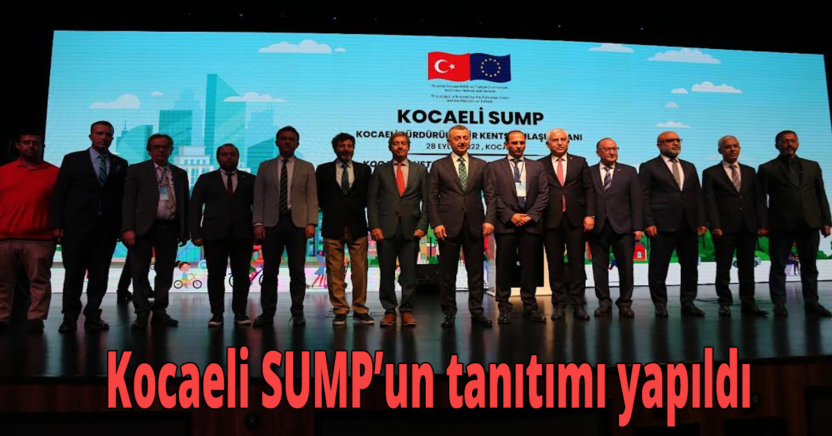 Kocaeli SUMP’un tanıtımı yapıldı