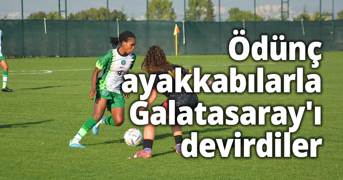 Ödünç ayakkabılarla Galatasaray'ı devirdiler