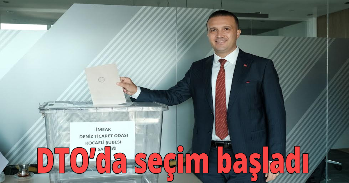 DTO’da seçim başladı